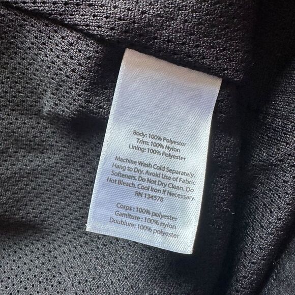 Vineyard Vines Sherpa Fleece Jacket Black Full Zip Quilted XS Cozy Gorpcore - Picture 7 of 8